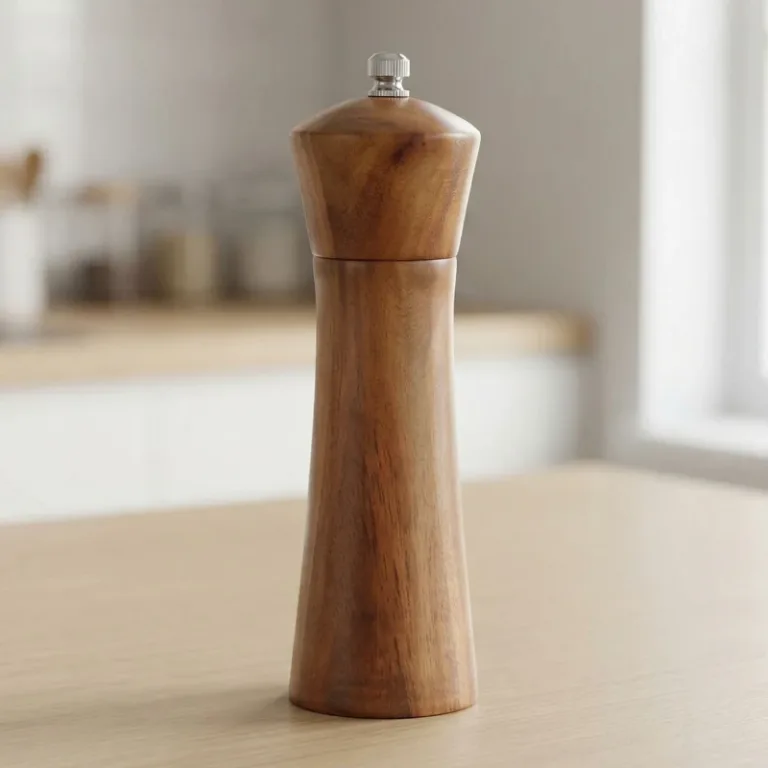 wooden salt and pepper shakers, wooden salt and pepper grinder, wood salt and pepper grinder set