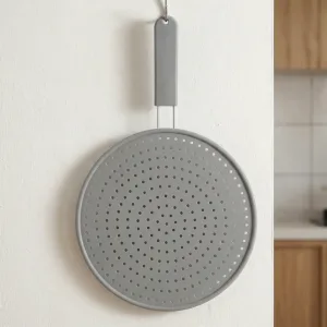 silicone splatter guard for frying pan, silicone frying pan splatter guard, silicone splatter screen for frying pan