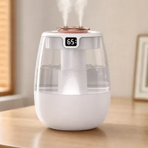 Umidificator de aer USB de mare capacitate, difuzor de aromă cu lumină de noapte