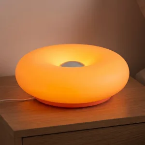 Lampă tactilă minimalistă USB pentru noptieră, cu lumină de veghe reglabilă