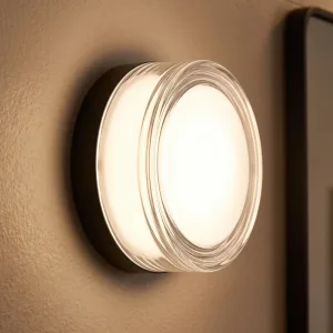 Aplică de perete LED rotundă, modernă, impermeabilă și reglabilă