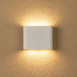 Aplice LED de perete minimaliste, impermeabile, cu lumină alb cald în sus și în jos