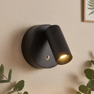 Lampă magnetică reîncărcabilă cu LED, reglabilă, de noapte, montată pe perete și rotativă