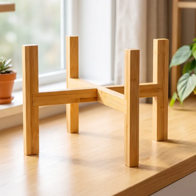 wooden plant stand, wooden flower pot holder, wooden plant pot stand