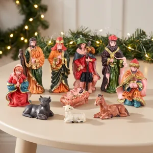 nativity figurines set